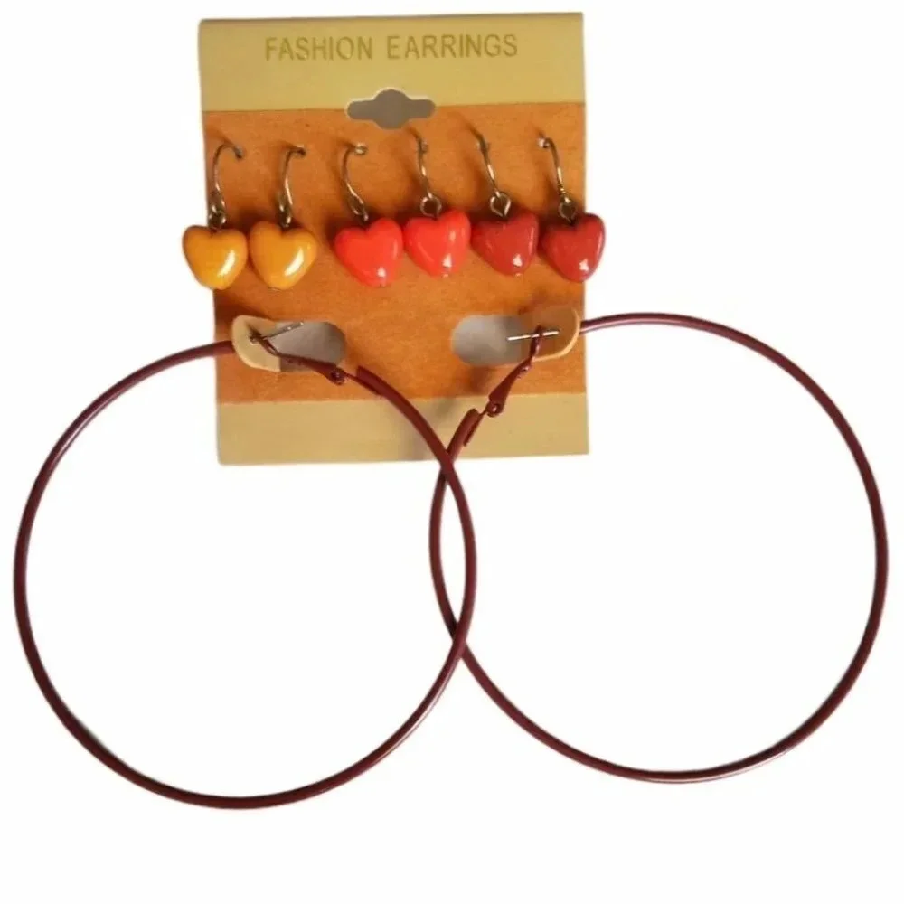 Fashion Earrings (4pairs)